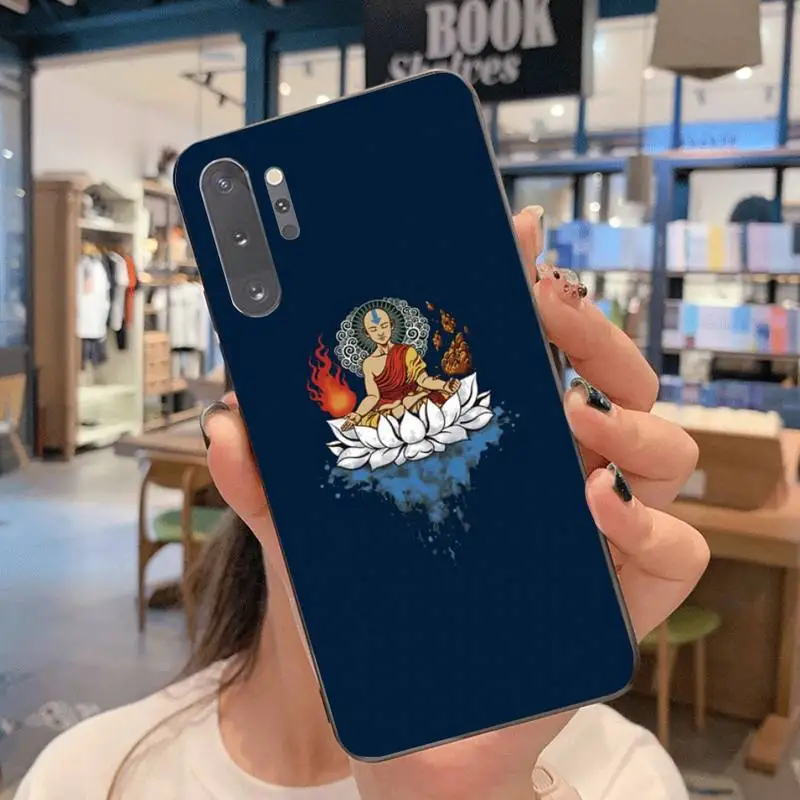 YJZFDYRM Аватар Последний Воздушный мягкий черный чехол для телефона Samsung Note 7 8 9 10 Lite