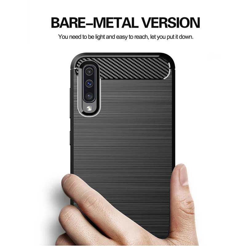 Новый чехол из углеродного волокна для Samsung Galaxy S10 S20 Plus Ultra A70 A50 A40 A30 A20E A10 A10E A10S