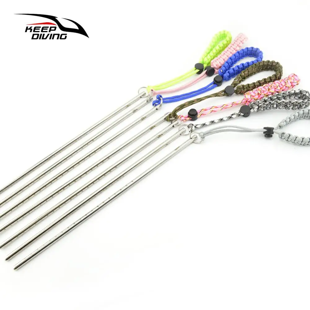 Шумоподавляющая палочка из нержавеющей стали для подводного плавания удочка