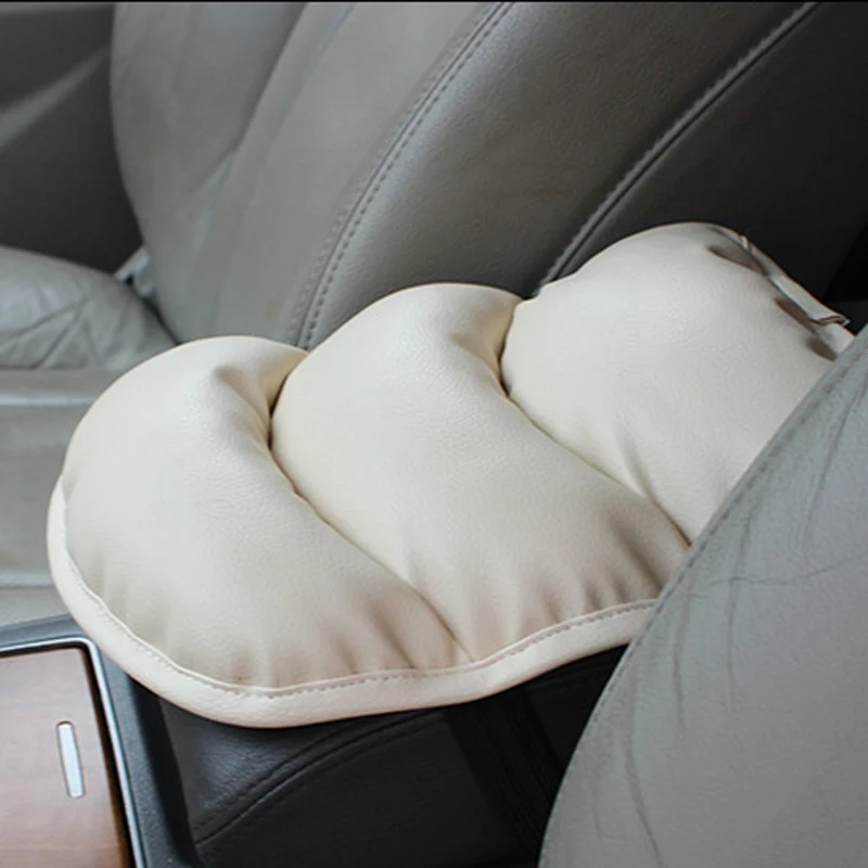 

Universal Car PU Leather Soft Central Armrest Console Box Pad Cover Cushion Armrest Seat Protective Pad Mat Auto Accessories