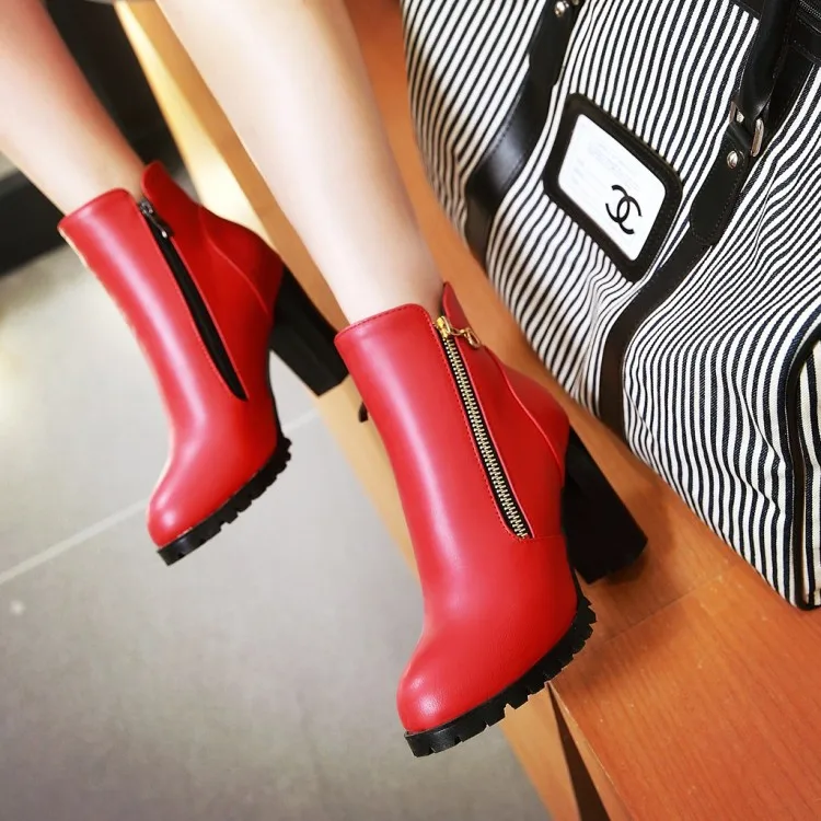 

Big Size 9 10 11 12 boots women shoes ankle boots for women ladies boots shoes woman winter