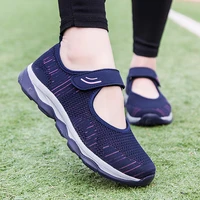 2021 summer fashion women flat platform shoes woman breathable mesh casual sneakers women zapatos mujer ladies boat shoes