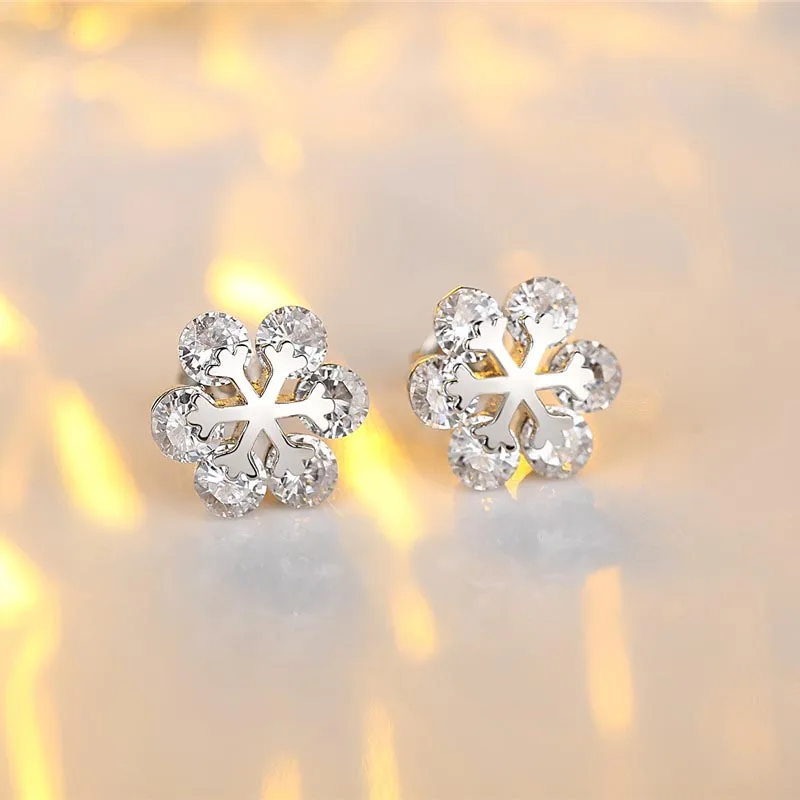 Женский вечерние колье и серёг серебристого цвета с фианитом|Ювелирные наборы| |