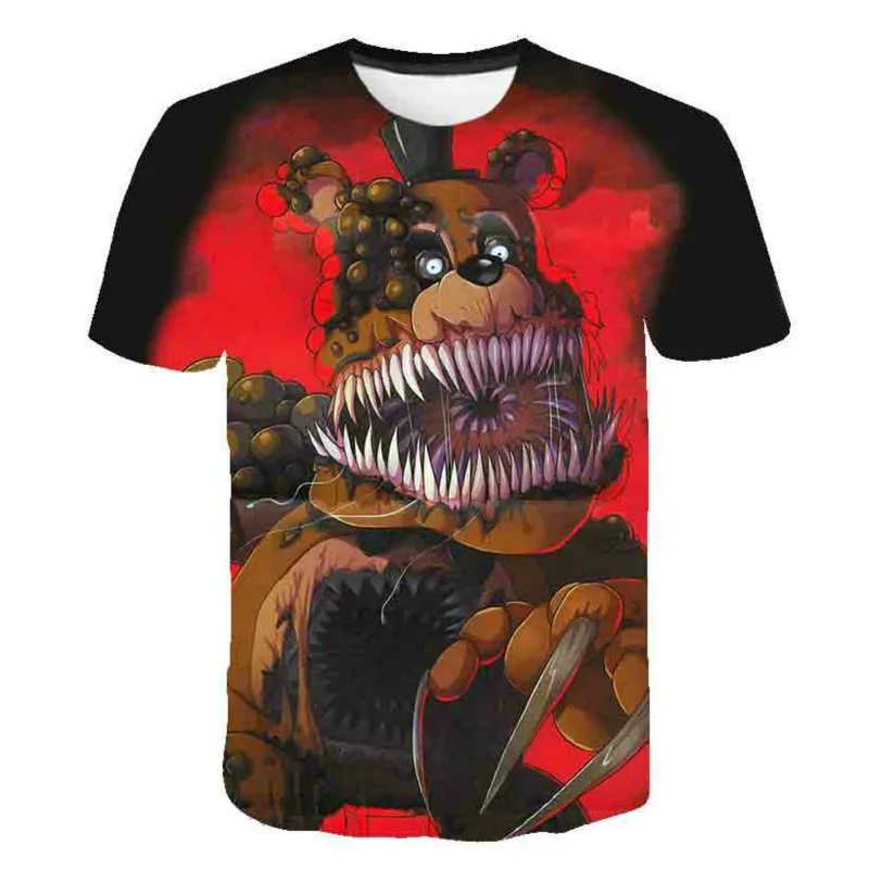 Детские футболки с изображением мишки тедди одежда для мужчин и девочек 3D