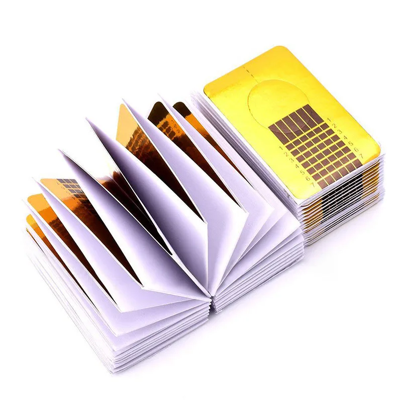 100/50/20 штук формы ногтя профессиональная акриловая Кривая Наращивание ногтей