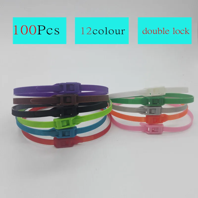 Высококачественный полноразмерный цветной нейлоновый 66 Пластиковый кабель с