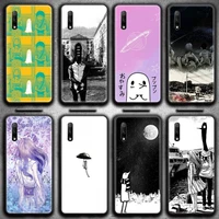 goodnight punpun phone case for huawei honor 30 20 10 9 8 8x 8c v30 lite view 7a pro