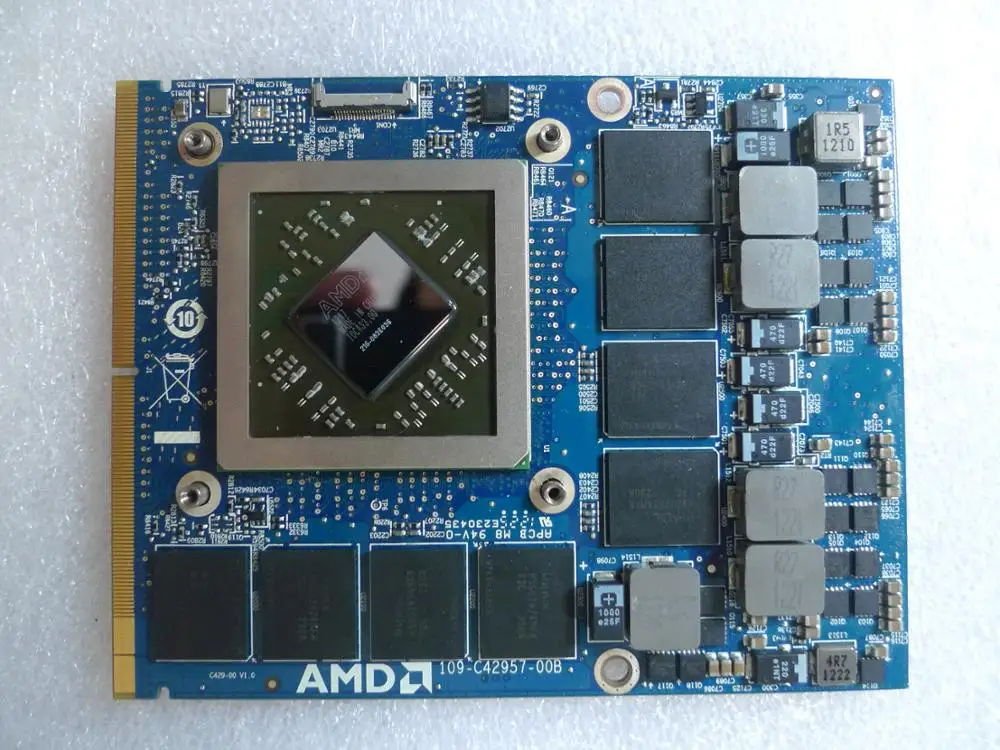 Видеокарта Kai Full 9XVK3 HD7970M HD 7970M VGA DDR5 2 Гб 216 0836036 109 C42957 00B для Dell M18X R1 R2 M17X