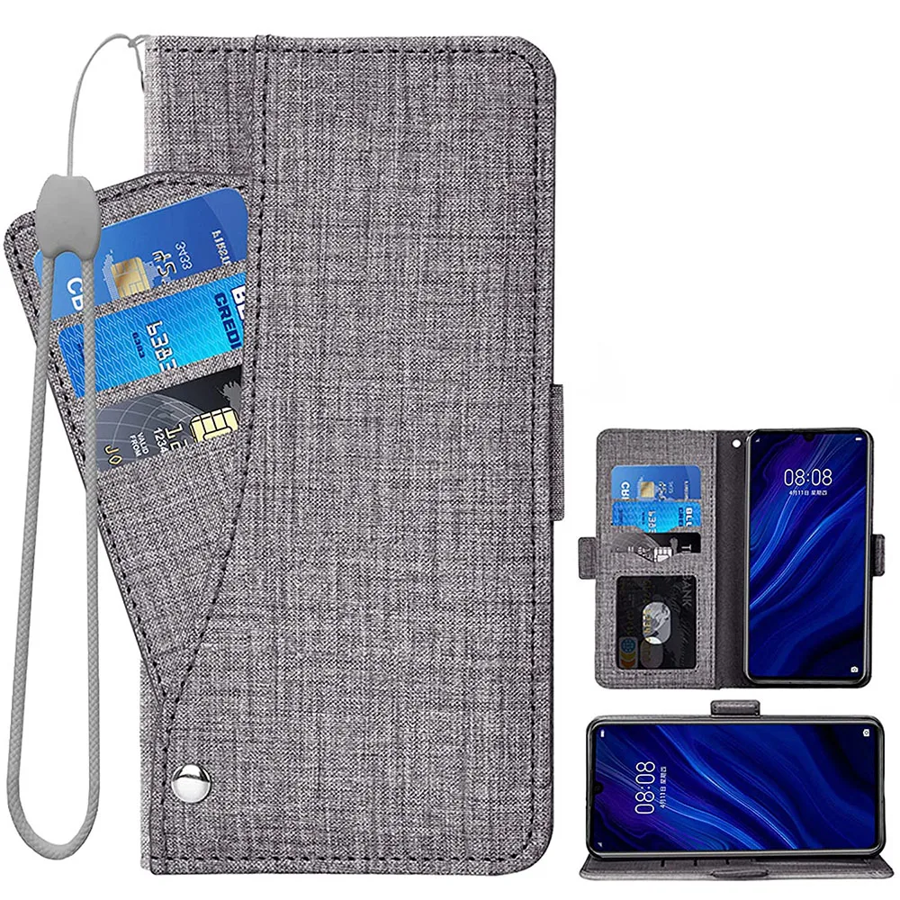 Чехол для телефона Huawei P30 кошелек кожаный магнитный флип чехол держатель карт