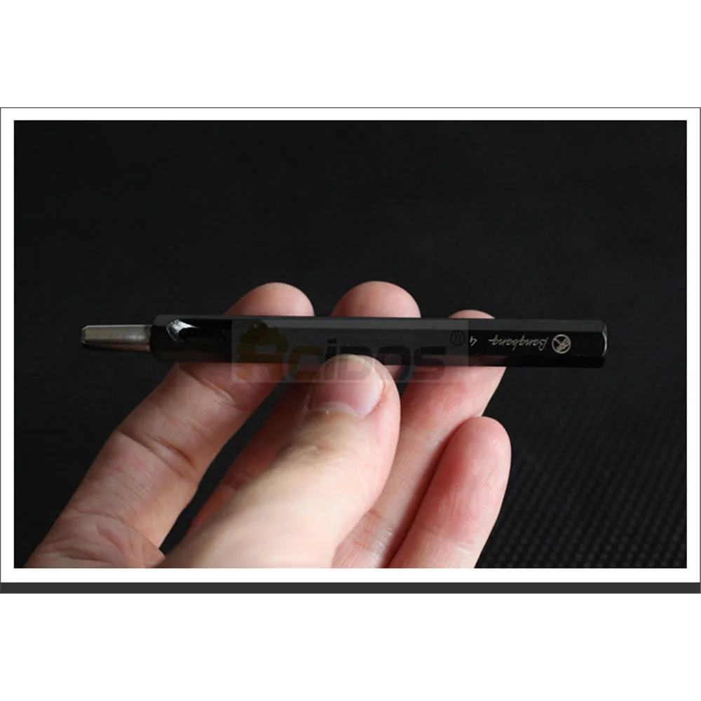 RCIDOS Шестигранная форма DC53 стальная ручка кожаный ремень круглый дырокол диаметр