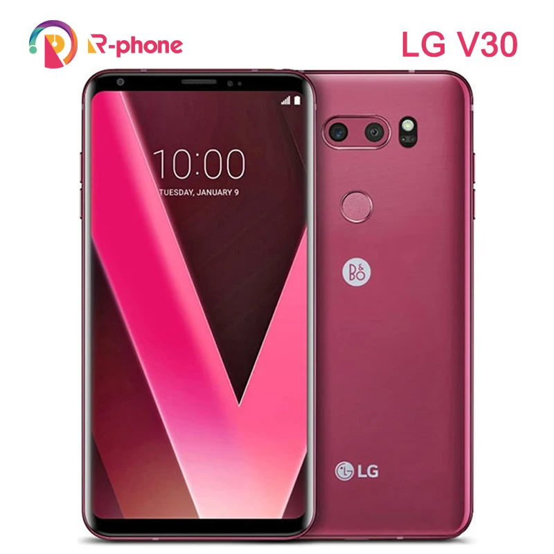 LG V30 4G отремонтированный мобильный телефон LTE Android 4 + 64 ГБ 128 ROM Snapdragon 835 6 0 &quot16 МП