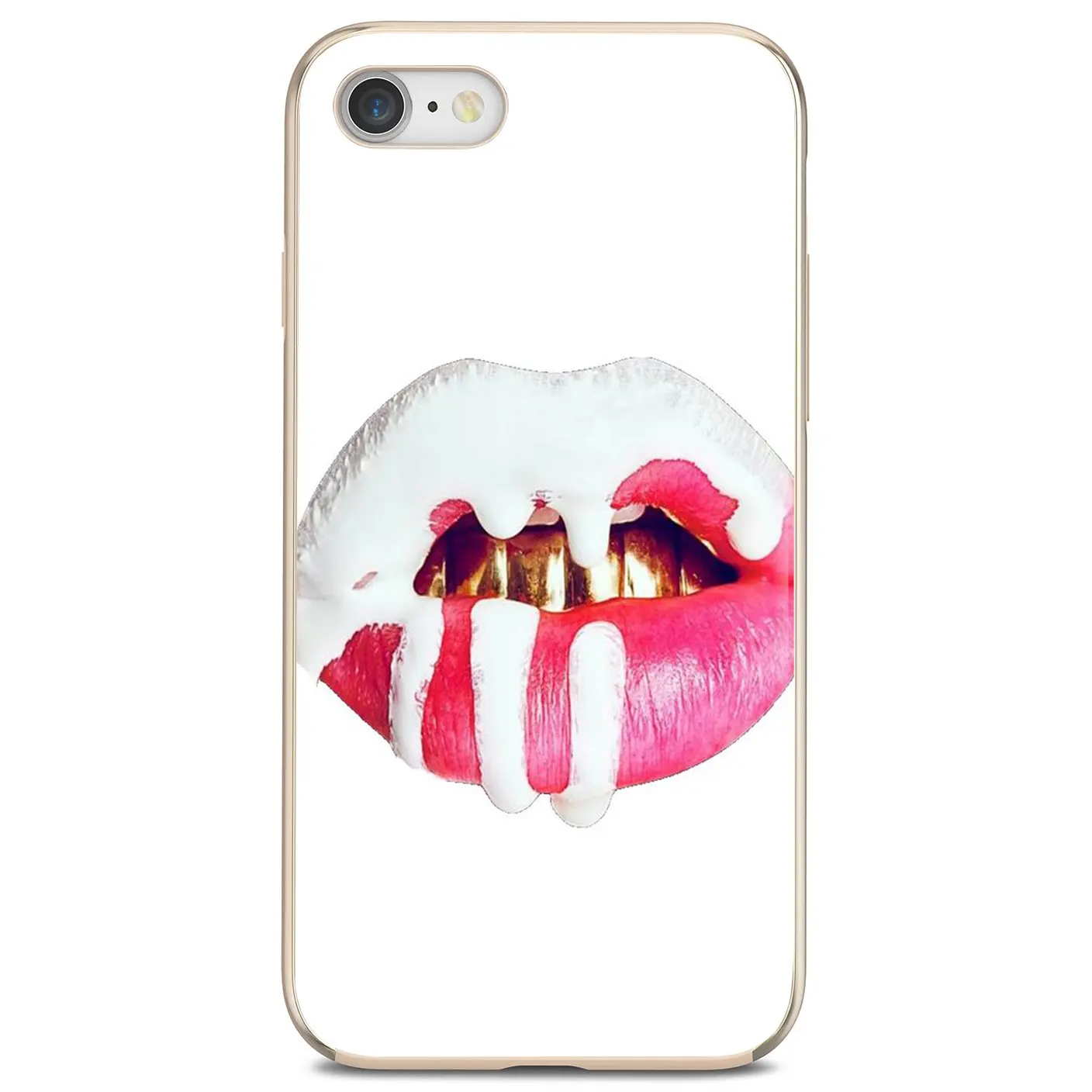 Для Xiaomi Mi A1 A2 A3 5X 6X 8 9 9t Lite SE Pro Max Mix 1 2 3 2S KYLIE JENNER черные губы розовый плакат крутой