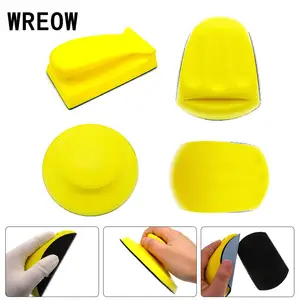 Шлифовальный диск с мягкой пеной, быстросъемный шлифовальный диск с петлевой подложкой на липучке, новинка 2019