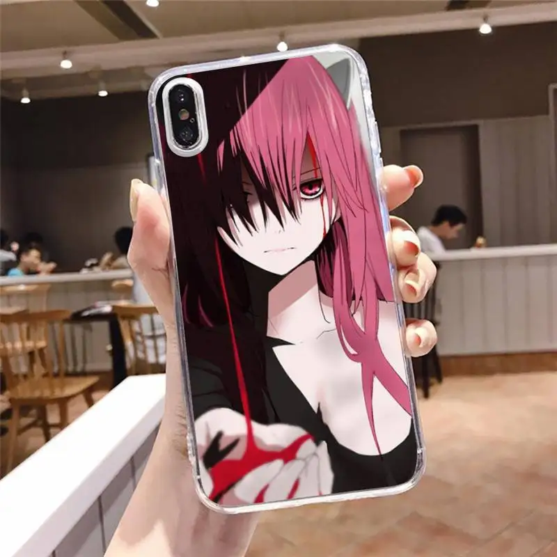 

Japan Amine Elfen Lied Lucy Nyu Phone Case For iphone 12 11 8 7 6s 6 5 5s 5c se plus mini x xs xr pro max Transparent soft