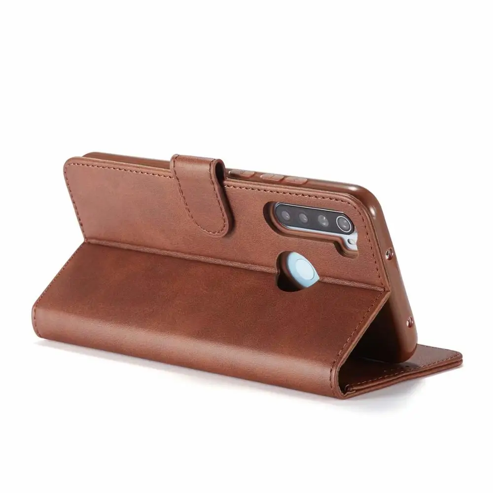 Redmi Note 8 Pro Leather Flip Case For Xiaomi 7 Holder Stand Wallet funda redmi 7A Y3 Back Cover | Мобильные телефоны и