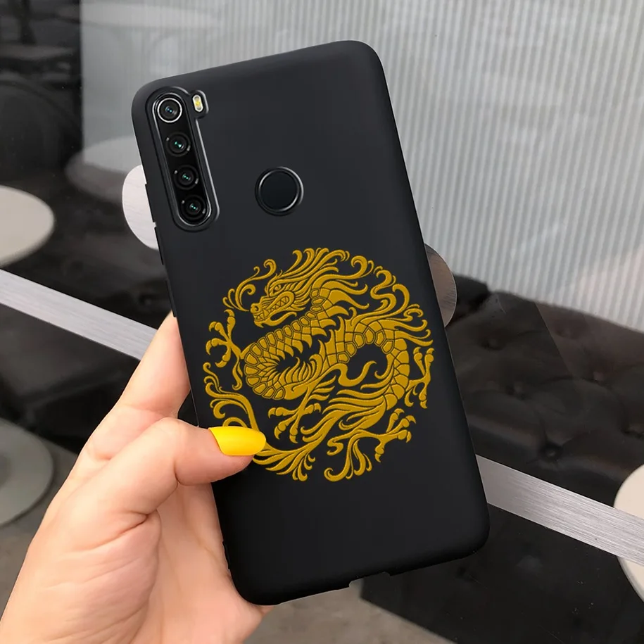 xiaomi leather case color Redmi Note 8 Ốp Lưng Điện Thoại Dễ Thương Mèo Hoạt Hình Ốp Lưng Dành Cho Xiaomi Redmi Note 8 Pro Trường Hợp Note8 8 T 8Pro 8 T Silicone Mềm Coque xiaomi leather case chain