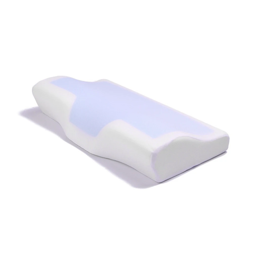 Силиконовая гелевая Подушка с эффектом памяти 50x30 см подушка из латекса для