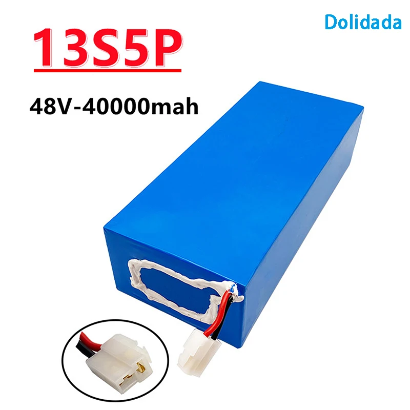 2021 Новый 48 в 40 Ач треугольный Аккумулятор для электрического велосипеда 18650 40000