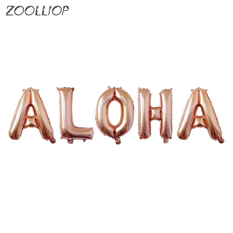 Лето для тропической Гавайской вечеринки вечерние Aloha баннер флаги гирлянда