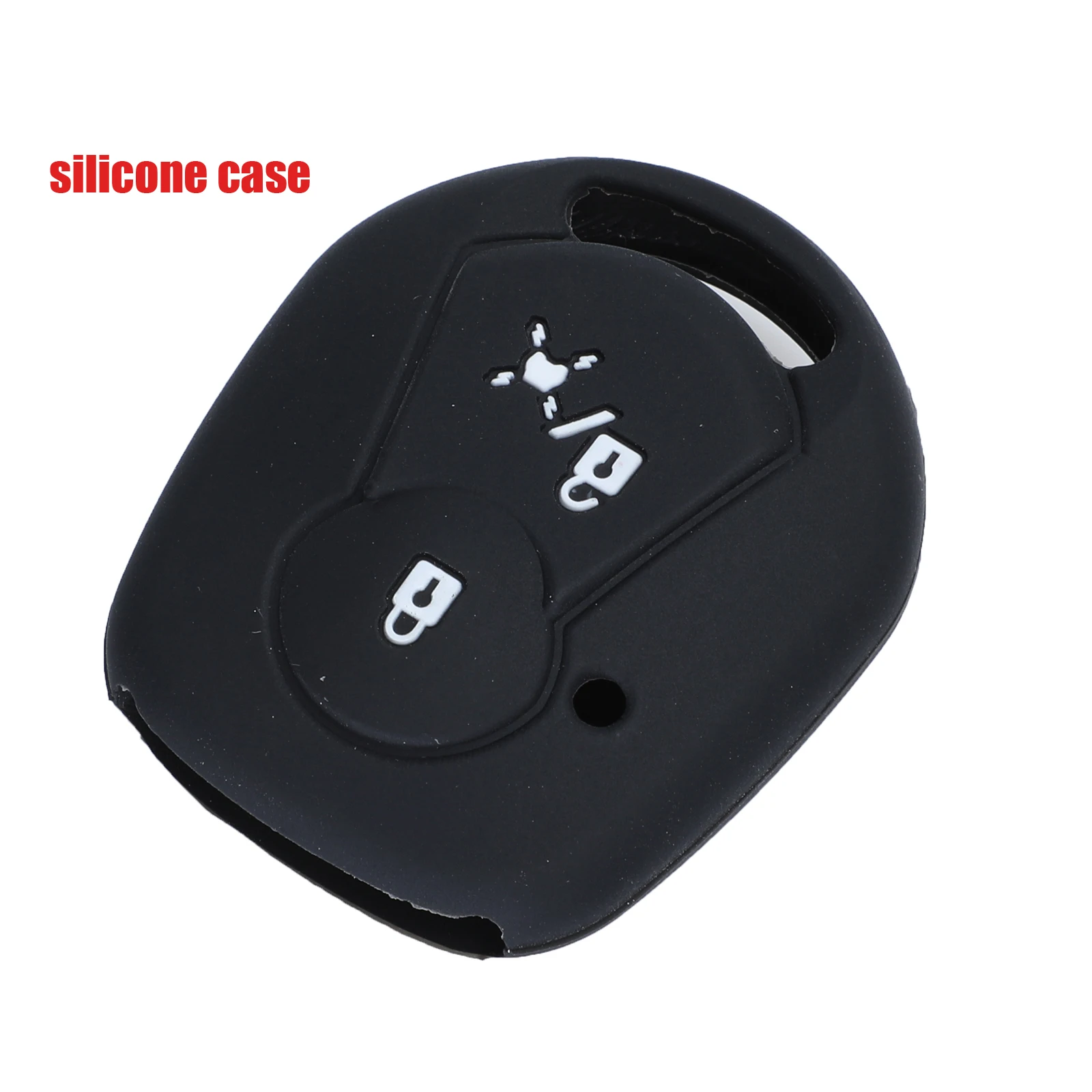 original silicone Jingyuqin дистанционный откидной складной чехол для ключей автомобиля, чехол-брелок для Ssangyong Actyon SUV Kyron 2 кнопки - Количество кнопок: original silicone
