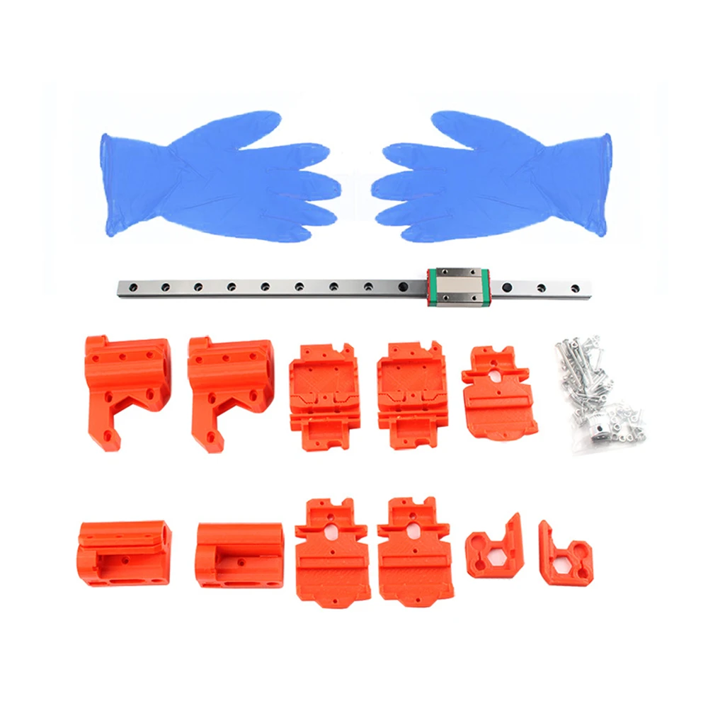 Комплект для модернизации линейной направляющей Prusa MK3 MK3S X Axis MGN12H i3 MK3|Детали и