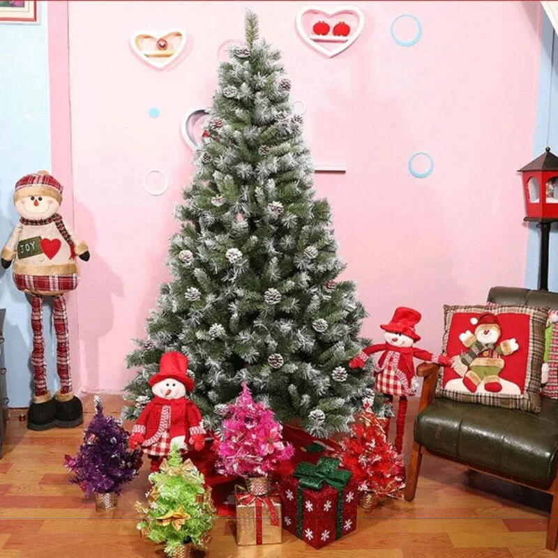 

Новогодний Декор для дома 1,2/1,5 м искусственная Рождественская елка фотоэлемент искусственные растения скандинавские подарки