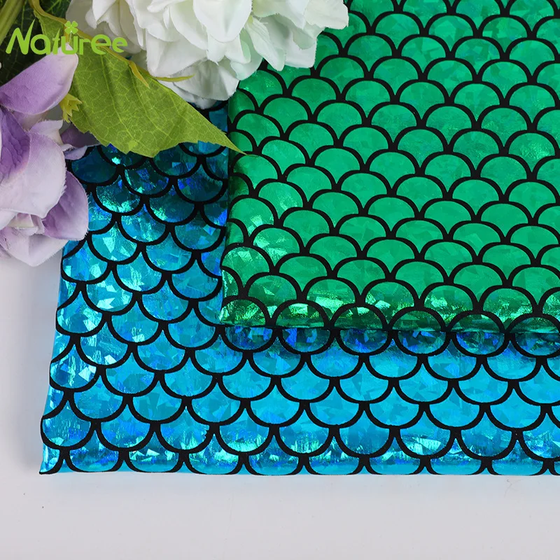 1 5 м * Лазерная бронзовая ткань спандекс четырехсторонний стрейч Золотая фольга