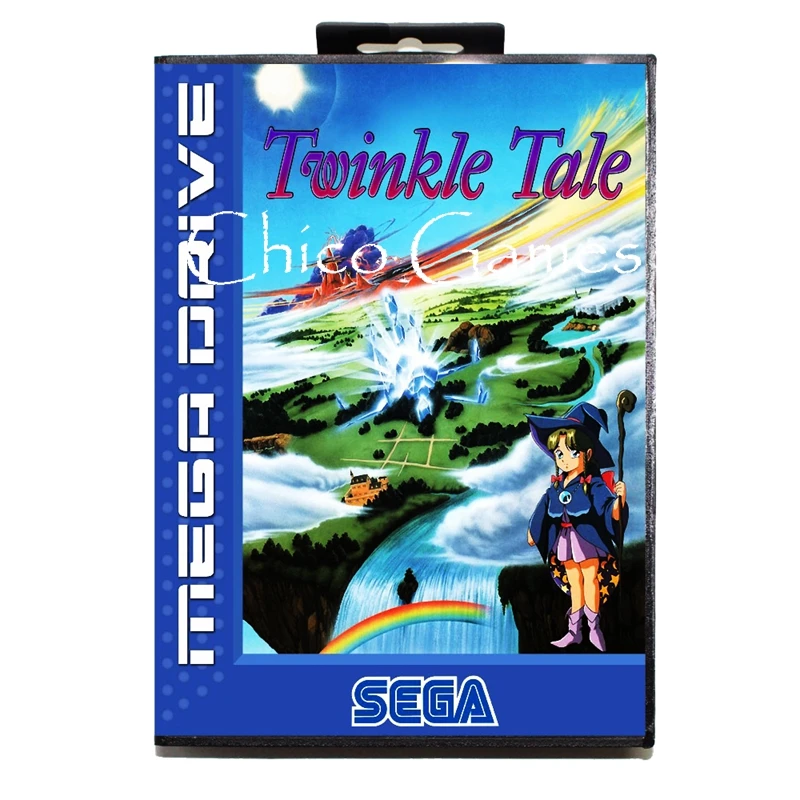 Sega MD игровая карта-Twinkle Tale EU чехол для MegaDrive консоль 16 бит карта | Электроника