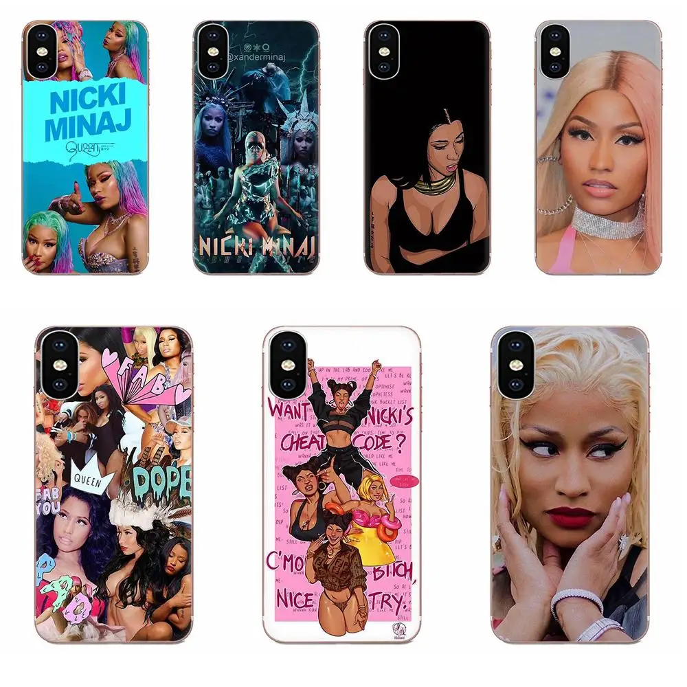 Милый ТПУ чехол Nicki Minaj для Xiaomi Redmi Note 8 8A 8T 10 K30 Motorola Moto G G2 G3 G4 G5 G6 G7 Plus|Бамперы| |