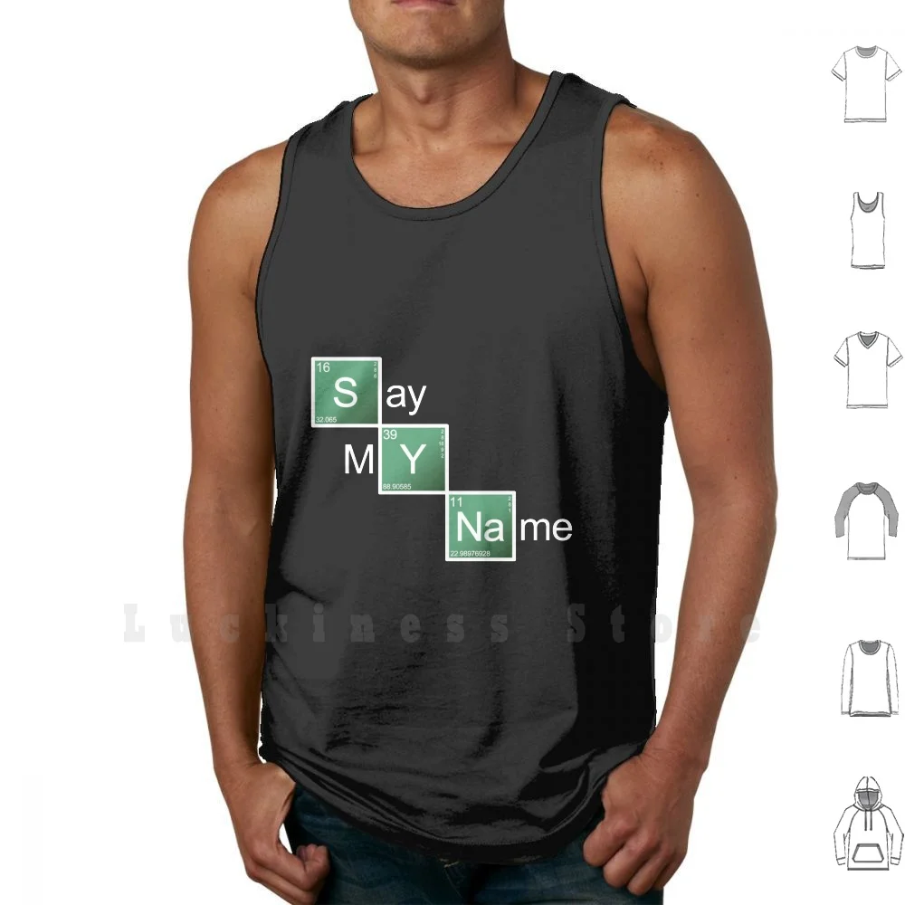 Надпись «мое имя», майки, жилет без рукавов, Уолтер Уайт, Джесси Пинкман, магниты, цитаты, ТВ-шоу, Amc, Хрустальный метеорит, логотип хайзенберга