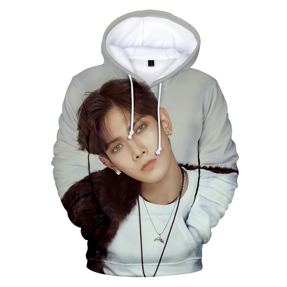 ATEEZ 3D печатных Kpop толстовки для женщин/мужчин мода с длинным рукавом толстовки с капюшоном горячая распродажа Повседневная Уличная Толстовка