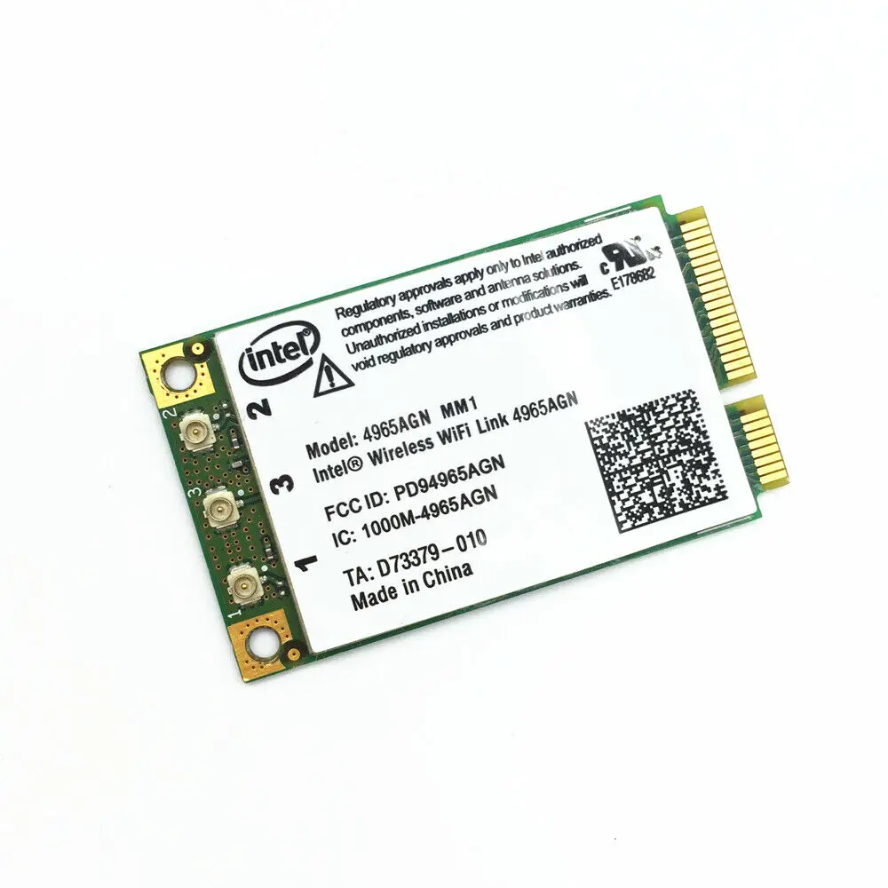 Бесплатная доставка для новых беспроводных Wi Fi 4965AGN Intel 4965 мм 1 мини карт XPS M140 M1210