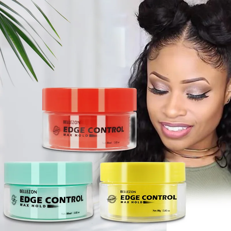 Стойкий крем для укладки волос с контролем краев Фиксирующий гель удаления