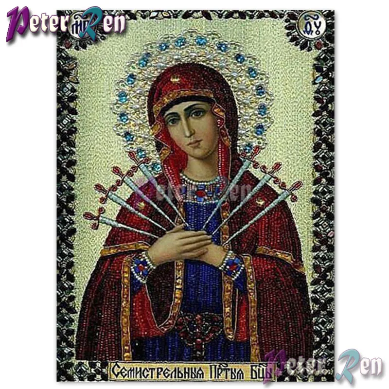 

5d Religious Idol Love Diamond Painting Embroider Square or round DIY Mosaic Cross stitch Rhinestone home decoration image