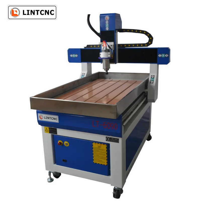 Фрезерный станок с ЧПУ для резки древесины мощность 9060 кВт 4 оси 6090