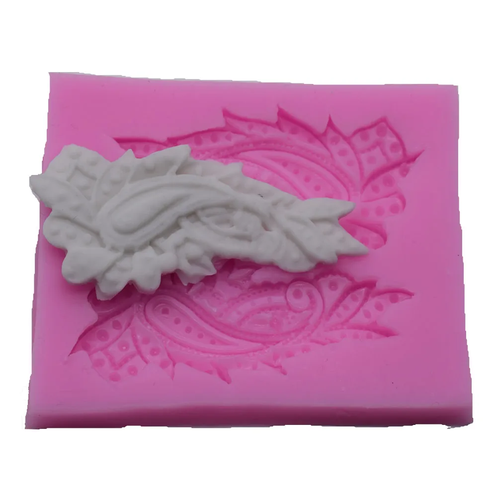 Бетон Смола формы кешью цветы силиконовые дизайнерские DIY 3d форма для настенных
