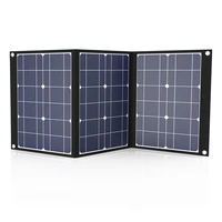 standard portable foldable polycrystalline small 50w 12v18v solar panel