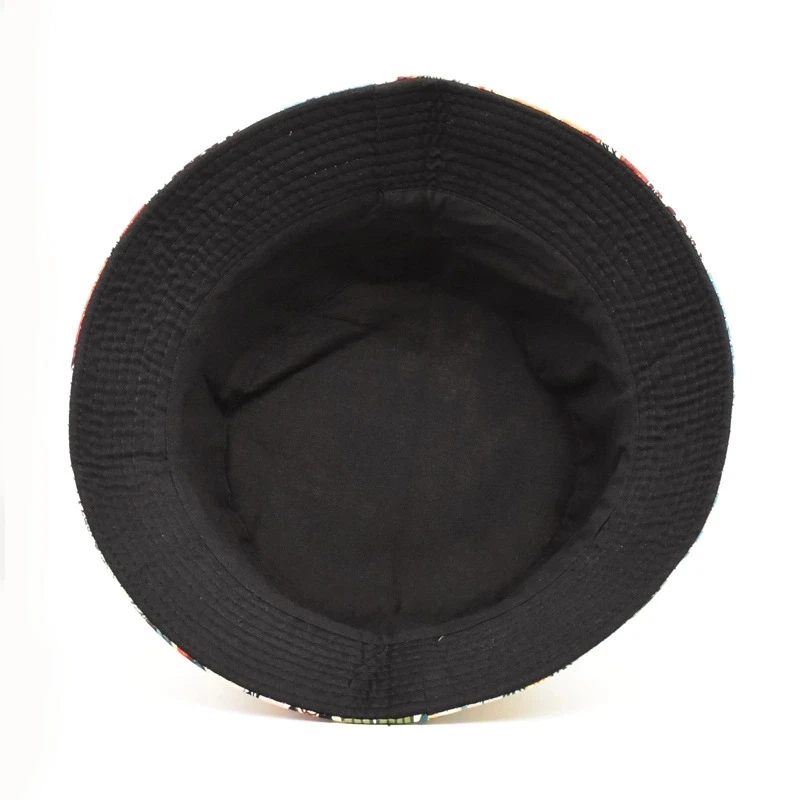 

New Fashion Original Banana Print Panama Bucket Hat Women Summer Casual Panama Unisex Bucket Cap Outdoor Travel Fisherman Hat