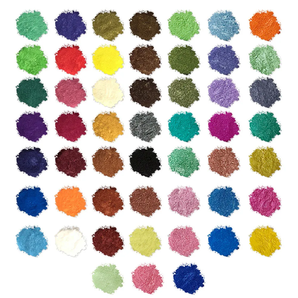 

Art Candle Dye Jewelry Decorating Mica Pigment Powder Bath Bombs Pearl Nail Art Additive DIY Craft Tool