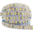 12 В постоянного тока супер яркая 5730 Светодиодная лента 120 светодиодовм гибкая светодиодная лента 1 м 2 м 5 м SMD5630 светодиодный светильник полоски холодный теплый нейтральный белый