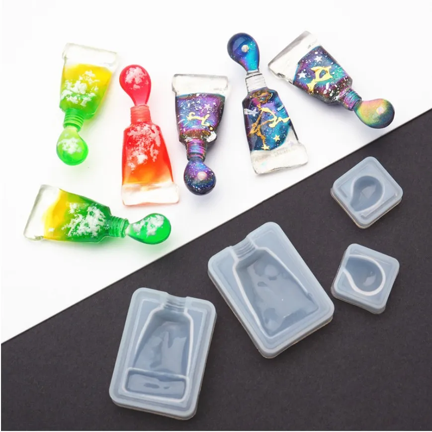 Новая прозрачная силиконовая форма для ожерелья lanugo декоративная смола поделок