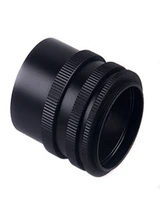 1pc metal m42 macro extension tube camera lens adapter 42mm screw mount 3 ring screw mount cameras accessories