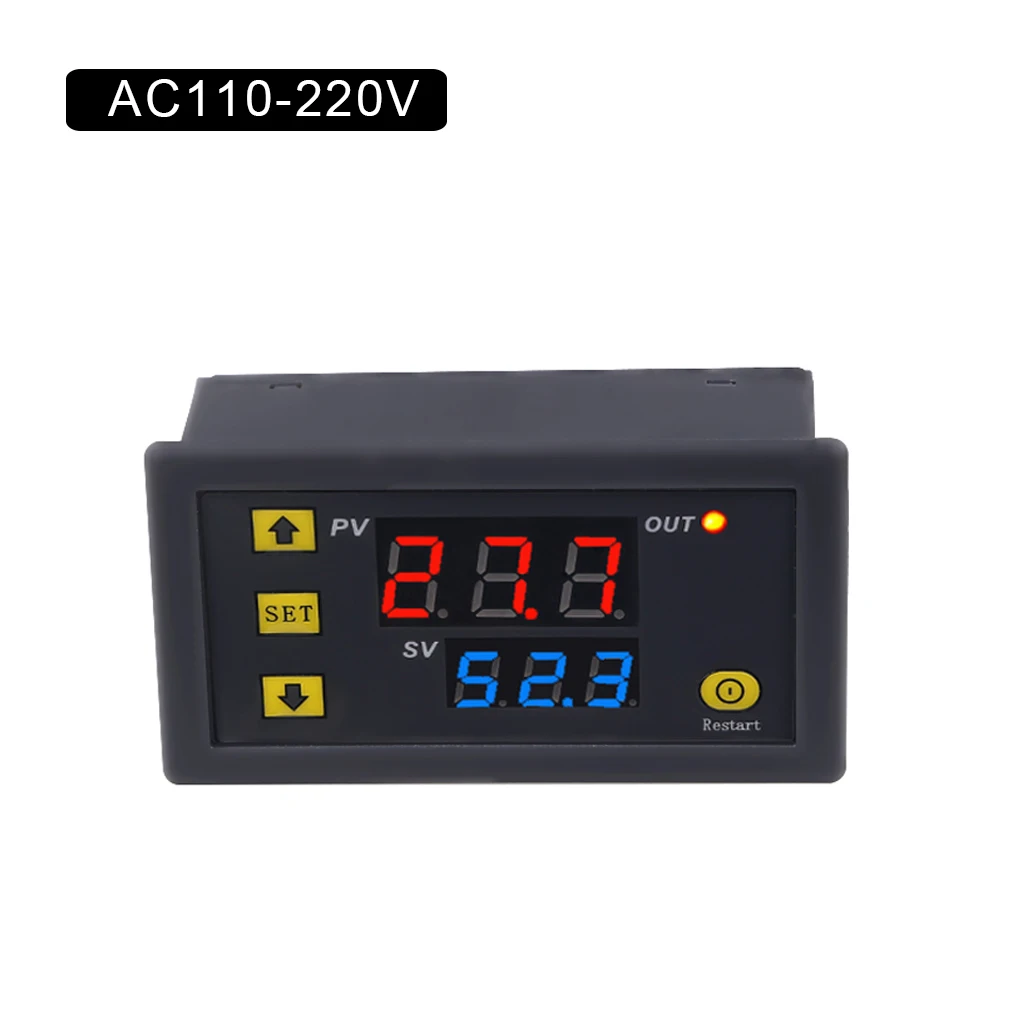 

W3230 LED Digital Temperature Controller -55 to 120 Degree Temperature Measurement Data Save Thermostat Regulator DC12V
