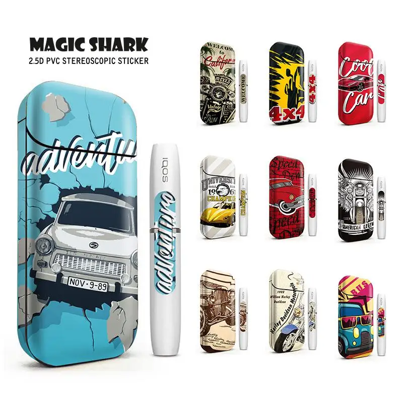 Защитная пленка Magic Shark для автомобиля и мотоцикла наклейка s IQOS 2 4 Plus чехол из ПВХ