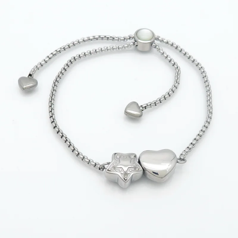 Блестящая Звезда из нержавеющей стали для женщин подарок девушки на день