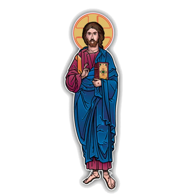 

Personality Jesus Christ Religion Car Sticker Window Decoration Windshield High Quality Vinyl Scratches Waterproof PVC