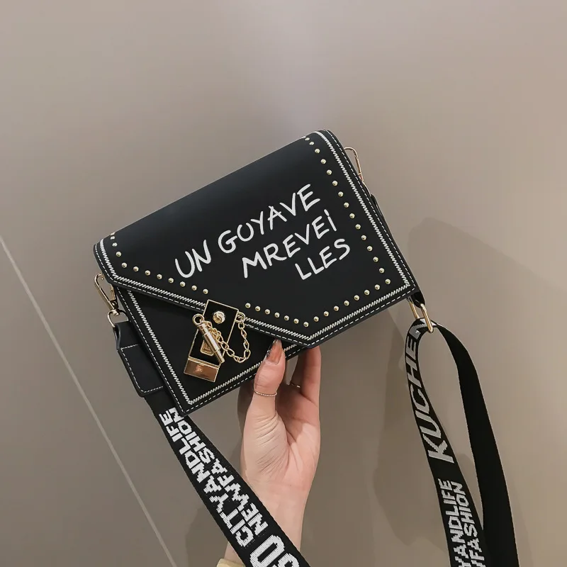 Новинка 2019 стильная Высококачественная сумка через плечо из 100 предметов с