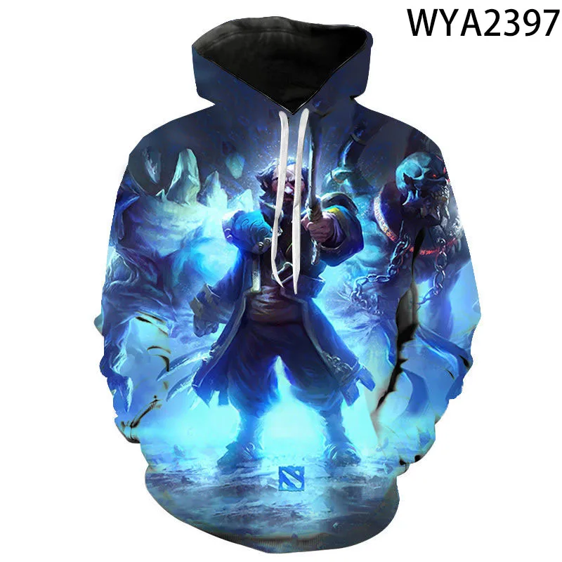 

Game Dota 2 Streetwear Fashion Hoodies 3D Dota 2 Printed Sweatshirts Pullover Long Sleeve Men Women Fashion Trend Clothes