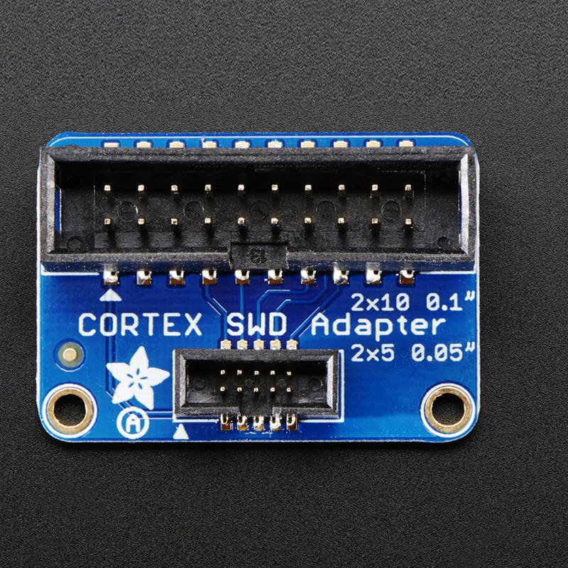 Плата адаптера JTAG 20Pin от 2 54 мм до 10Pin 1 27 Поддержка преобразователя JLINK SWD |