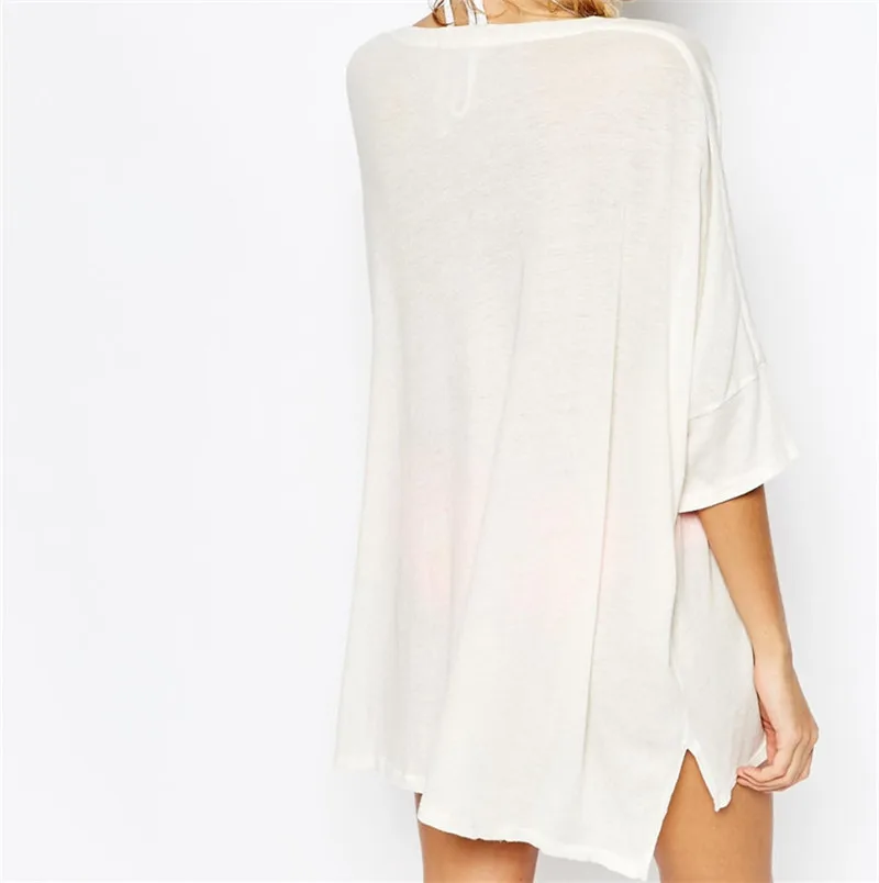 2020 хлопковое бикини с буквенным принтом накидка купальный костюм халат пляжные